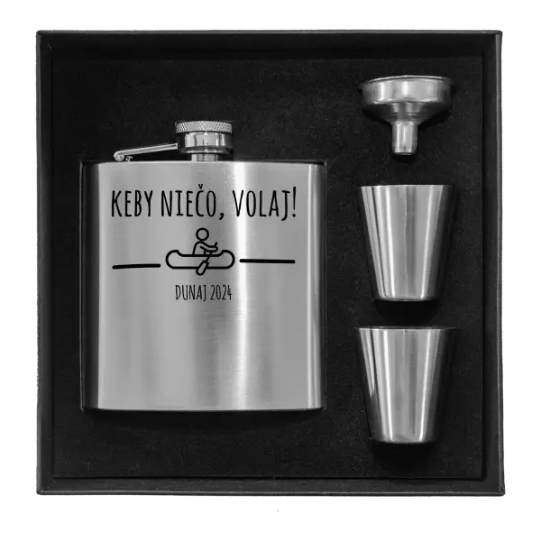 Ploskačka v krabičke Kdyby niečo volaj