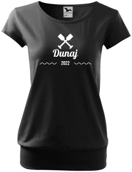 Dámske vodácke tričko Názov rieky a rok