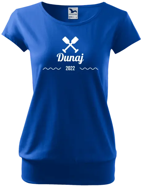 Dámske vodácke tričko Názov rieky a rok