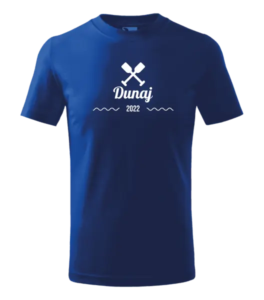 Detské vodácke tričko Názov rieky a rok