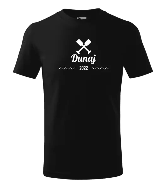 Detské vodácke tričko Názov rieky a rok