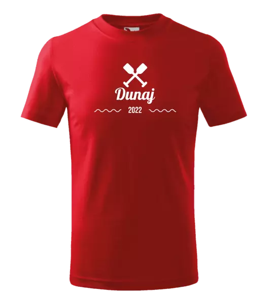 Detské vodácke tričko Názov rieky a rok