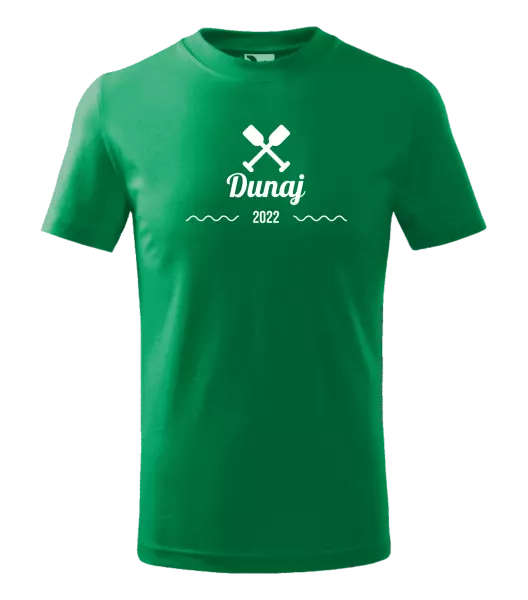 Detské vodácke tričko Názov rieky a rok