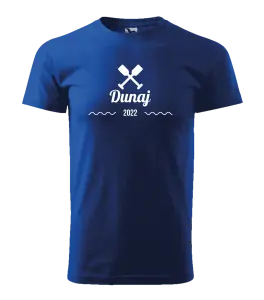 Pánske vodácke tričko Názov rieky a rok