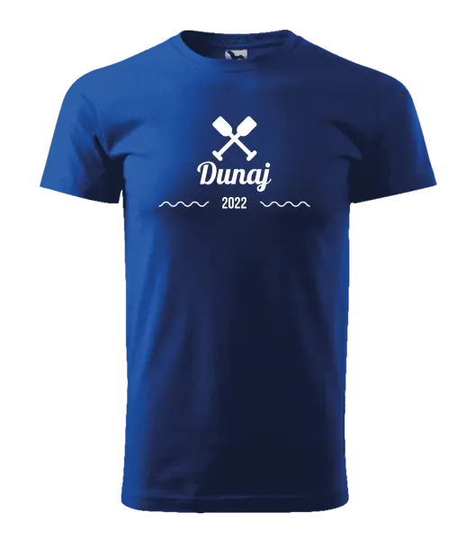 Pánske vodácke tričko Názov rieky a rok