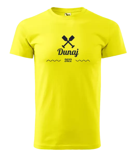 Pánske vodácke tričko Názov rieky a rok