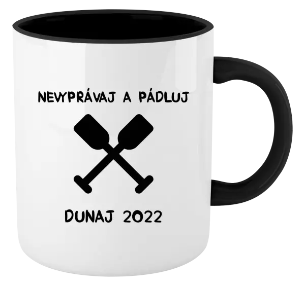 Hrnček  Nekecej a pádluj - kopie