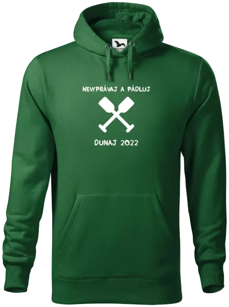 Pánska mikina Nekecej a pádluj - kopie