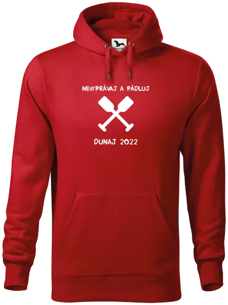 Pánska mikina Nekecej a pádluj - kopie