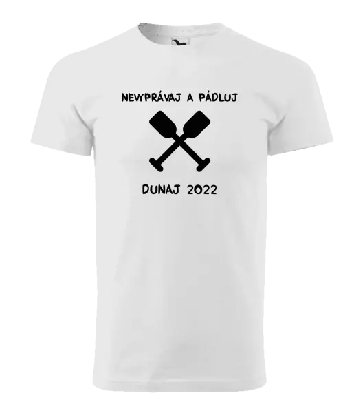 Pánske vodácke tričko Nekecej a pádluj - kopie