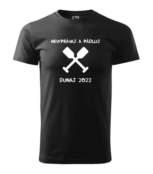 Pánske vodácke tričko Nekecej a pádluj - kopie