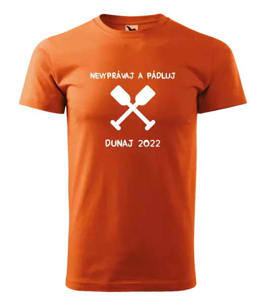 Pánske vodácke tričko Nekecej a pádluj - kopie