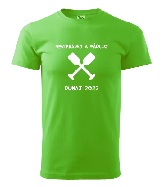 Pánske vodácke tričko Nekecej a pádluj - kopie