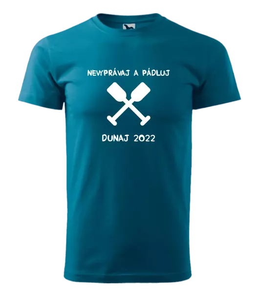 Pánske vodácke tričko Nekecej a pádluj - kopie