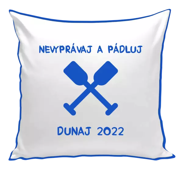 Vankúš Nekecej a pádluj - kopie