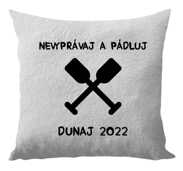 Vankúš Nekecej a pádluj - kopie