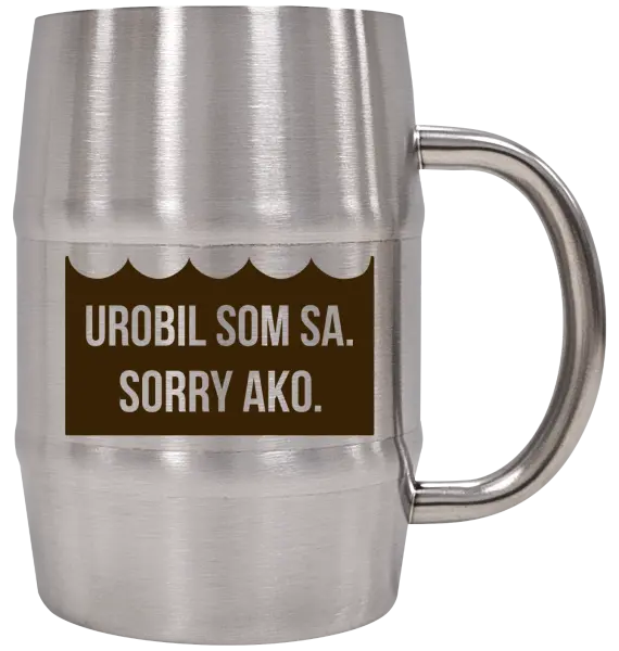 Nerezový chladicí půllitr 