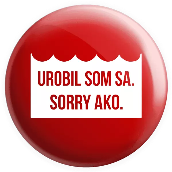 Placka Udělal jsem se. Sorry jako.  - kopie