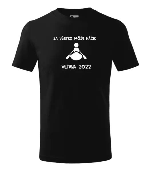 Detské vodácke tričko Za všechno může háček - kopie