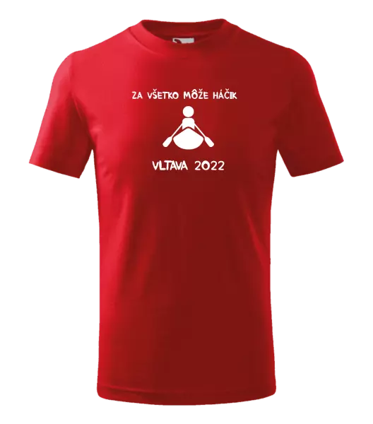 Detské vodácke tričko Za všechno může háček - kopie