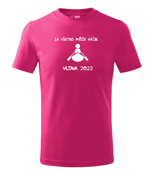 Detské vodácke tričko Za všechno může háček - kopie