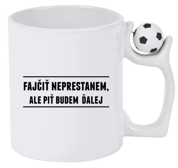 Hrnček Fajčiť neprestanem, ale piť budem