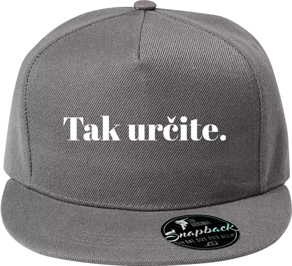 Snapback šiltovka Tak určitě. - kopie