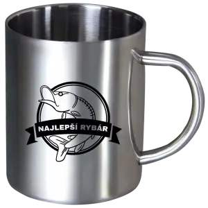 Nerezový hrnček Nejlepší rybář - kopie