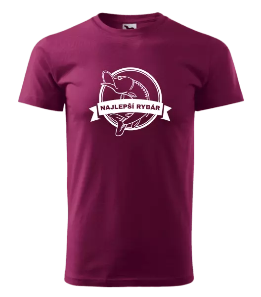 Pánske tričko Nejlepší rybář - kopie