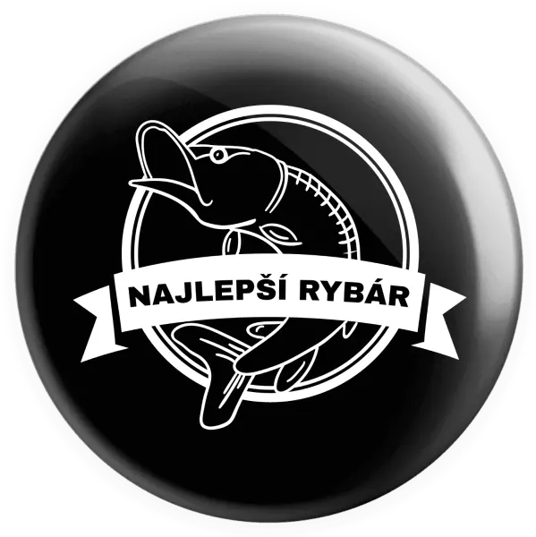 Placka Nejlepší rybář - kopie