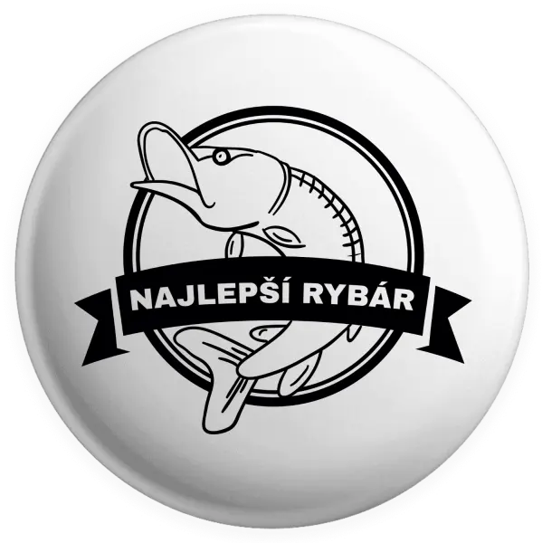 Placka Nejlepší rybář - kopie