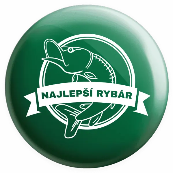 Placka Nejlepší rybář - kopie
