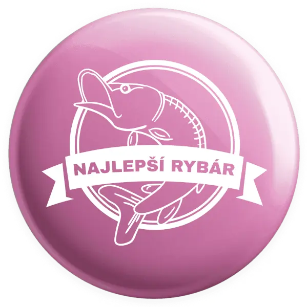 Placka Nejlepší rybář - kopie