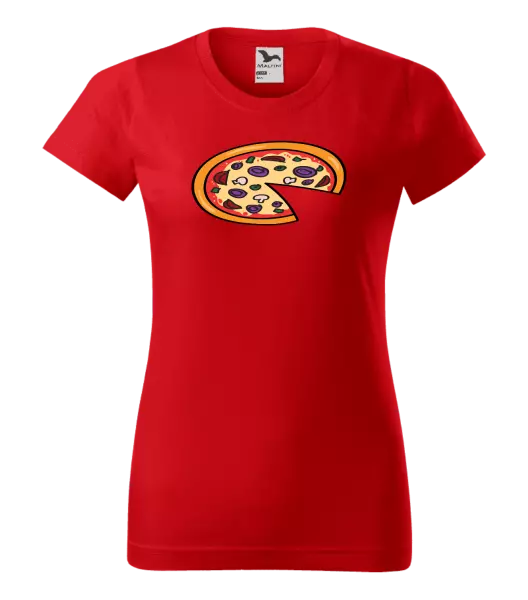 Dámske tričko Pizza 