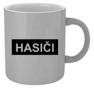 Hrnček metalický Hasiči 