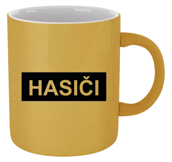 Hrnček metalický Hasiči 