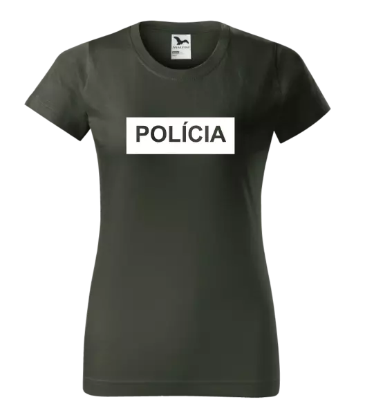 Dámske tričko Polícia