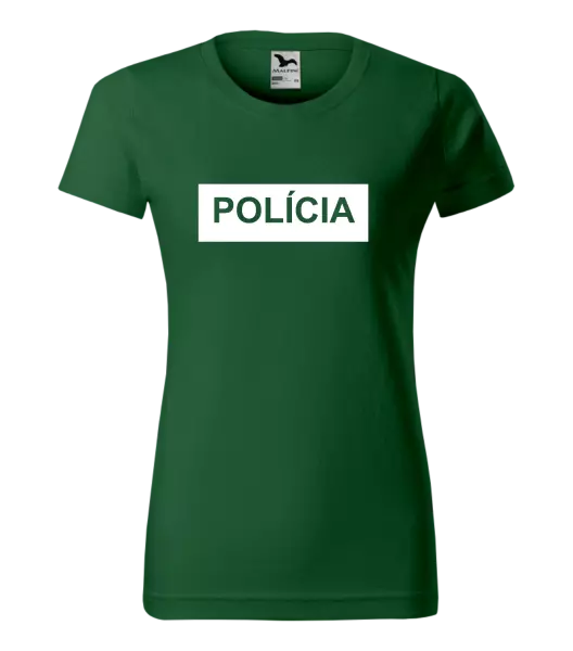Dámske tričko Polícia