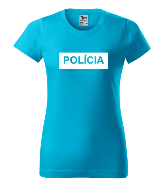 Dámske tričko Polícia