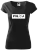 Dámske tričko Polícia