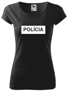Dámske tričko Polícia