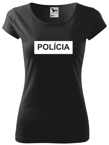 Dámske tričko Polícia