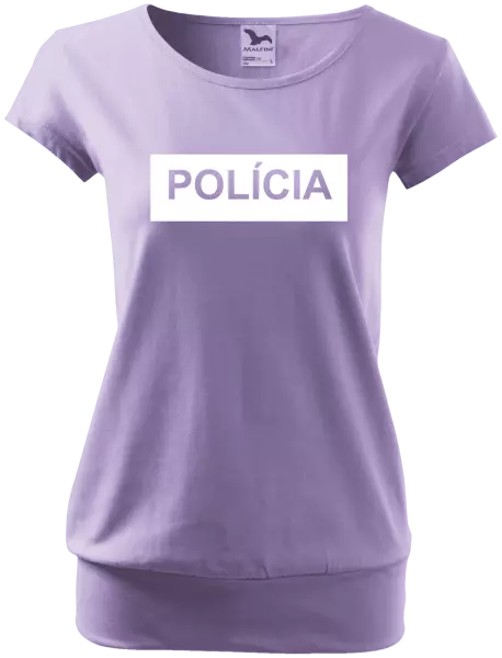 Dámske tričko Polícia