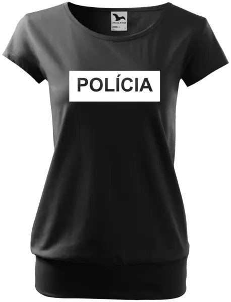 Dámske tričko Polícia