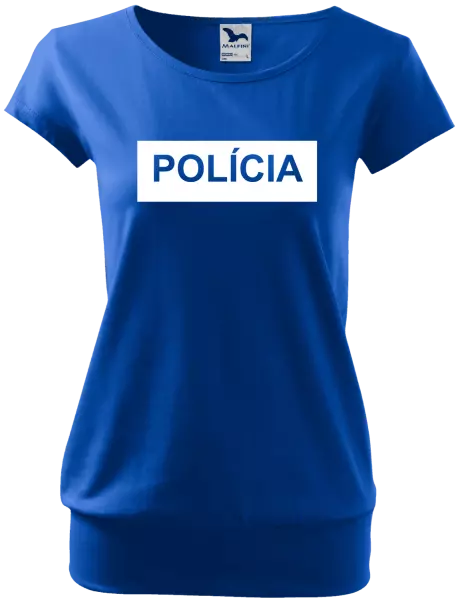 Dámske tričko Polícia