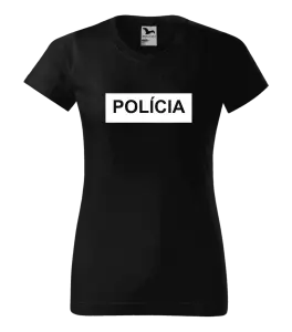 Dámske tričko Polícia
