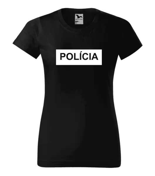 Dámske tričko Polícia