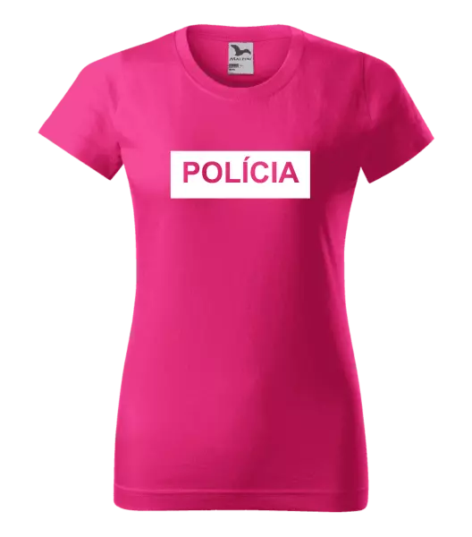 Dámske tričko Polícia