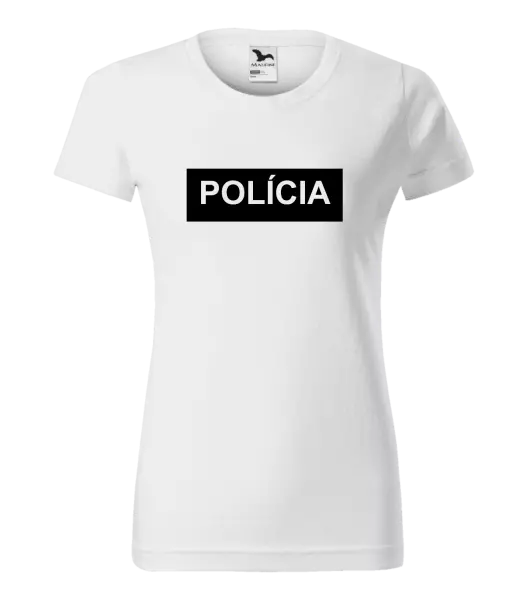Dámske tričko Polícia