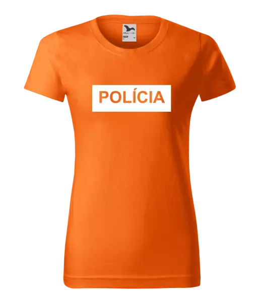 Dámske tričko Polícia